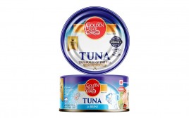Golden Prize Tuna Chunks in Brine   Tin  180 grams